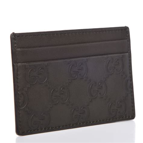 guccissima card holder